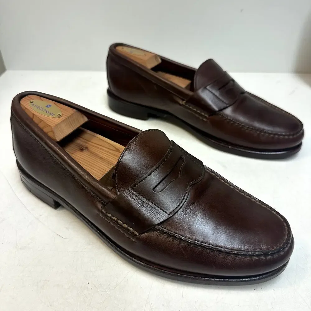VGUC Rancourt & Co. x Cole Haan Pinch Penny Loafer Made in Maine USA 11 D